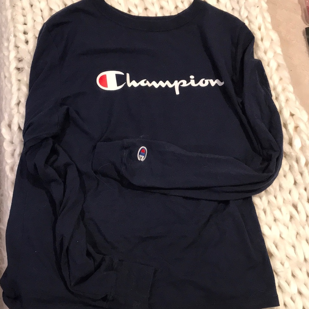 Champion long sleeve t shirt